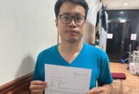 Chi Wah Liu alias Nicolas (29) apresiasi Polsek Tambora yang cepat dan responsif dalam menangani kasus pencurian terhadap dirinya. (Foto: Istimewa).