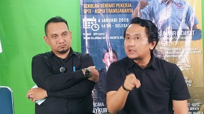 KSPI, APSI, dan TKBM Pelabuhan Tanjung Priuk saat menggelar seminar. (Foto: Istimewa).