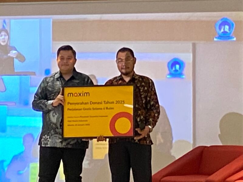 Perusahaan penyedia layanan transportasi online, Maxim kembali melakukan aksi sosialnya dengan menyalurkan bantuan dan dukungan kepada penyandang disabilitas di Indonesia. (Foto: Istimewa).