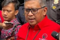 Sekjen PDI-P Hasto Kristiyanto usai menjalani pemeriksaan sekitar 3,5 jam oleh KPK. (Foto: Istimewa).