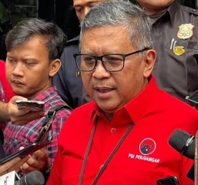Sekjen PDI-P Hasto Kristiyanto usai menjalani pemeriksaan sekitar 3,5 jam oleh KPK. (Foto: Istimewa).