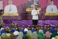 Sekretaris Daerah (Sekda) Kabupaten Tangerang, Soma Atmaja mengingatkan pentingnya memperingati Isra Mi’raj Nabi Muhammad SAW di Masjid Agung Al-Amjad. (Foto: Istimewa).