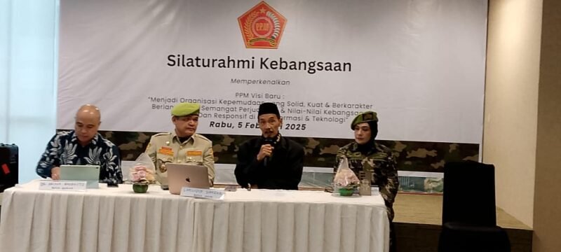 Samsudin Siregar saat menyampaikan Dualisme PPM Cederai Sejarah dan Hukum di Silaturahmi Kebangsaan. (Foto: Istimewa).