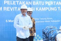 Bupati Tangerang Mulai Pembangunan Tanjung Kait, 110 Rumah Nelayan Layak Dibangun (foto:SuaraRealitas.co)