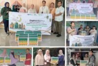 Agus Setiawan, kegiatan ini juga dilaksanakan serentak di Bank Sampah seluruh Indonesia dibawah binaan PT Pegadaian yang tergabung dalam Forum Sahabat Emas Peduli Sampah Indonesia (FORSEPSI).(foto:Ekslusif/Lx)