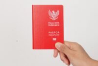 ILUSTRASI: desain paspor merah putih. (Foto: Istimewa).