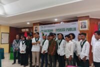 POTRET: pengurus Himpunan Mahasiswa Islam (HMI) Komisariat HOB UNUSIA Cabang Jakarta Barat periode 2025–2026 resmi dilantik. (Foto: Istimewa)