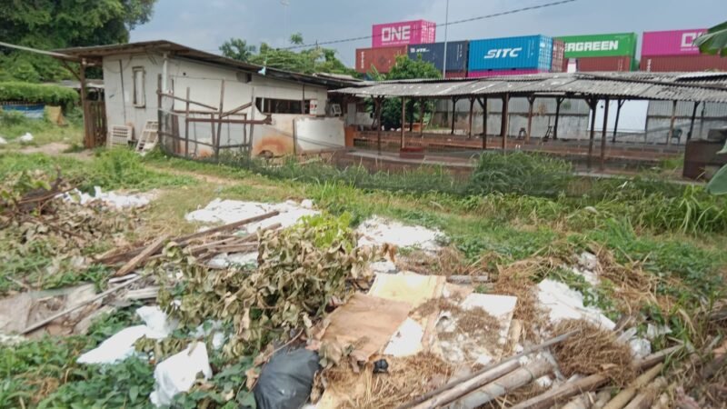 POTRET: lahan milik Distamhut DKI Jakarta yang dikomersilkan atau beralih fungsi jadi bisnis pemancingan ikan ilegal. (Foto: Ekslusif news.devilo.co)