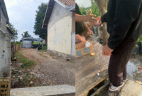 POTRET: (kiri) salah satu tempat transaksi Pil Koplo milik Baron dan (kanan) para pengedar dengan leluasa menjajakan ke para pelajar. (Foto: Ekslusif news.devilo.co/MasDo).