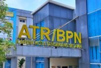 ILUSTRASI: Kantor Pertanahan Tangerang Selatan. (Foto: Istimewa)