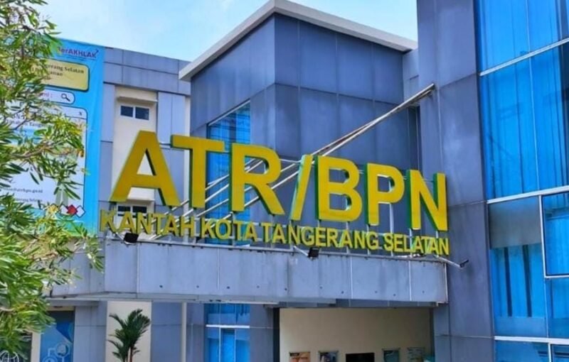 ILUSTRASI: Kantor Pertanahan Tangerang Selatan. (Foto: Istimewa)