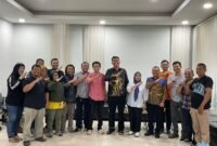 Seto berterimakasih dan mengapresiasi pengurus dan anggota PWI Kota Tangsel yang telah menerima kedatangan jajaran ATR/BPN Kota Tangsel.