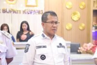 Bupati Kupang Yosef Lede.Menurut Bupati Kupang, Redistribusi Tanah ini diperuntukkan bagi warga eks pejuang Timtim yang selama ini masih tinggal di lokasi penampungan atau menempati lahan milik pemerintah, TNI, maupun warga lokal.