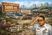 ILUSTRASI - aset Pemda DKI ditelantarkan dan dikomersilkan sejak puluhan tahun tanpa adanya penindakan maupun pemanfaatan. (Foto: Ekslusif Suara Realitas).