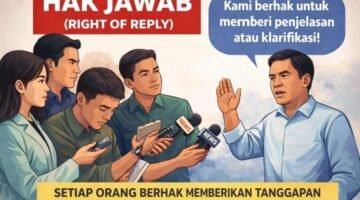 ILUSTRASI - hak jawab dan koreksi dari pengurus gudang di Cileungsi, Kabupaten Bogor, Jawa Barat, kepada redaksi news.devilo.co. (Foto: Istimewa).