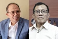 POTRET - (kiri) Koordinator Nasional FWK, Raja Parlindungan Pane dan (kanan) Pendiri FWK, Hendry Ch Bangun. (Foto: Istimewa).