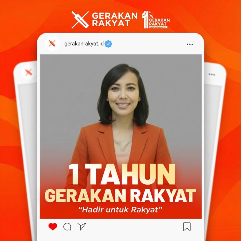 Bendahara DPC Pasar Kemis, Fitriyani yang akrab disapa Fitri, menyampaikan kebanggaannya bisa bergabung dan berkontribusi di dunia politik melalui PGR